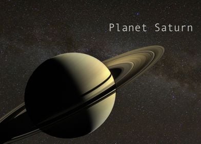 Planet Saturn