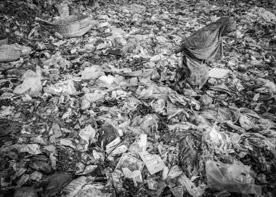 Garbage yard in Bangladesh