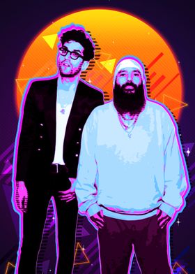 Chromeo 80s retro