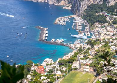 the Isle of Capri in Italy