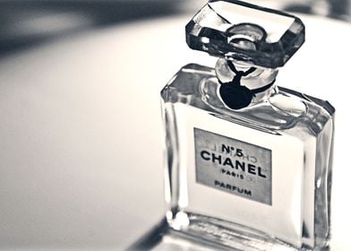 Chanel No 5 perfume bottle