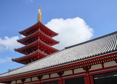 Five storey Pagoda Tokyo