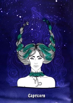 Zodiac female Capricorn