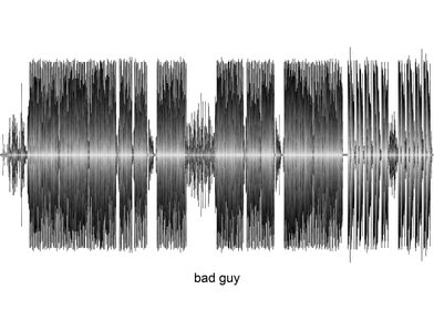 Bad Guy Soundwave Art