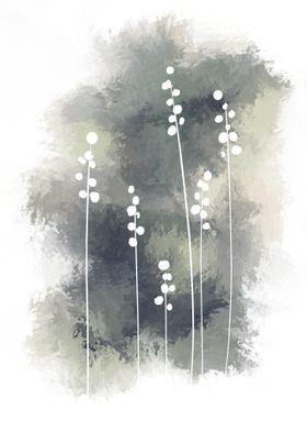 Cold Floral Silhouette