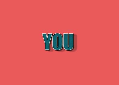 You