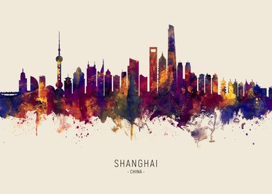 Shanghai Skyline China