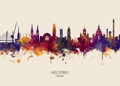 Helsinki Skyline Finland