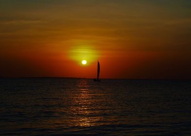 Zanzibar sunset