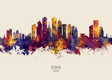 Doha Skyline Qatar