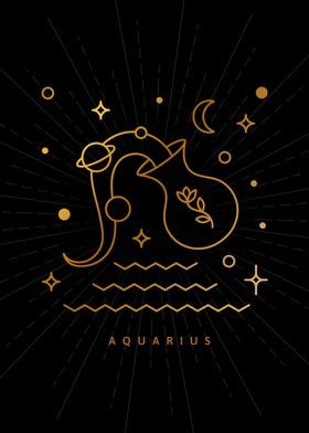 Zodiac Aquarius