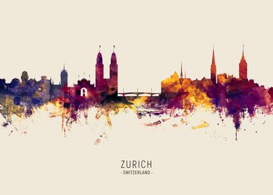 Zurich Skyline Switzerland