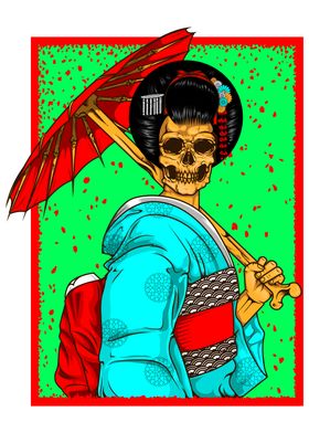 Geisha skull