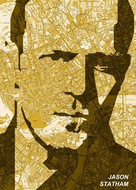 Jason Statham London Map G