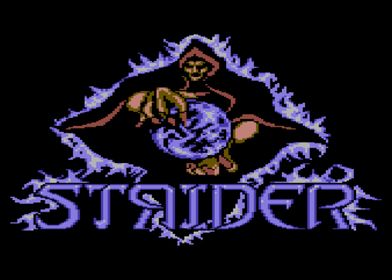 Strider Title Screen