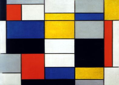 Piet Mondrian Composition 