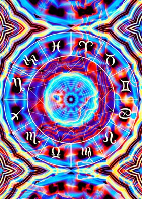 Zodiac mystic circle