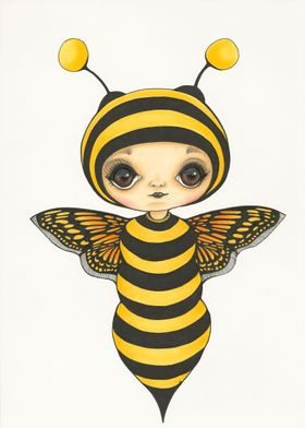 Little Wasp Girl