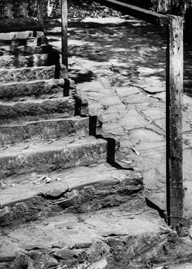 stone stairway