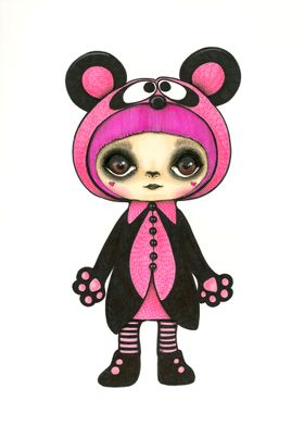 Pink Panda Girl