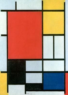 Piet Mondrian Composition