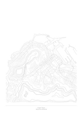 Cape Town Street Map