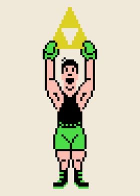 Little Mac Wins Triforce