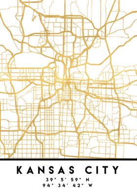 Kansas City Map Missouri