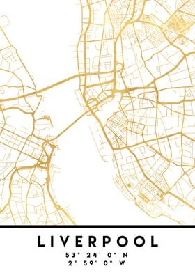 Liverpool Map England