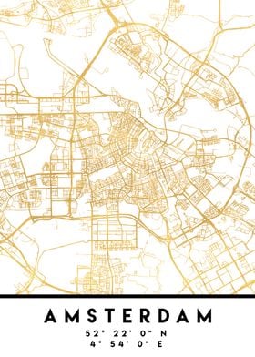 Amsterdam Map Holland