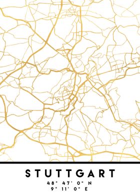 Stuttgart Map Germany