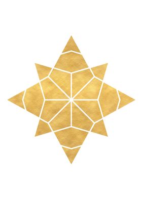 Star Shape Gold