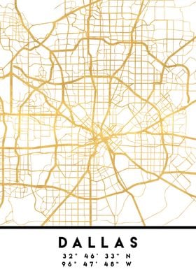 Dallas Map Texas