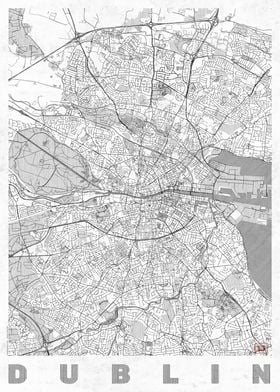 Dublin Map Line