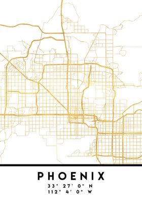 Phoenix Map Arizona