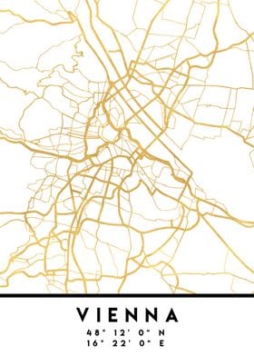 Vienna Map Austria