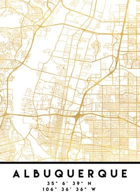 Albuquerque Map New Mexico