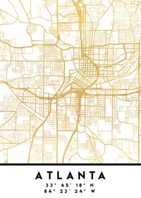 Atlanta Map Georgia