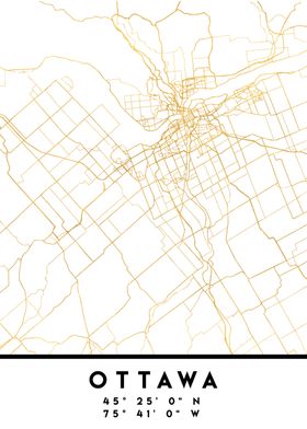 Ottawa Map Canada