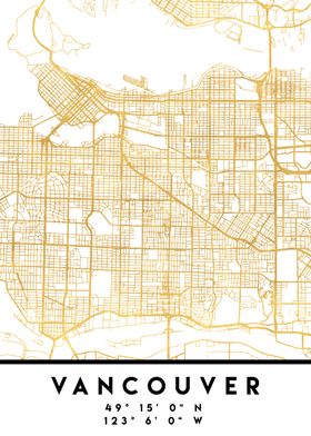 Vancouver Map Canada