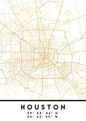 Houston Map Texas