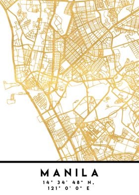 Manila Map Philippines