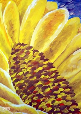 Sunflower Impressionist 3