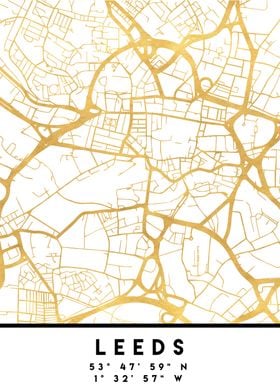 Leeds Map England