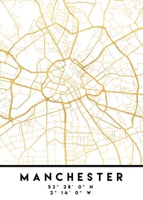 Manchester Map England