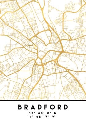 Bradford Map England