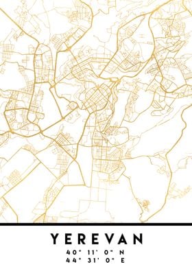 Yerevan Map Armenia