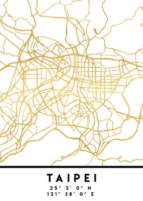 Taipei Map Taiwan