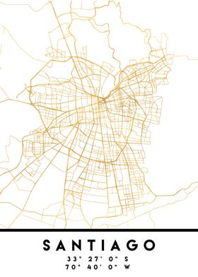 Santiago de Chile Map