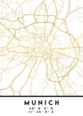 Munich Map Germany